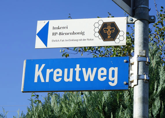 Kontakt Schild